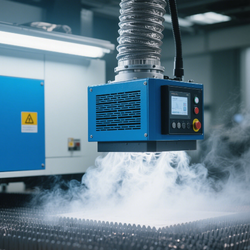 東莞執(zhí)信環(huán)保實力接下大族激光100套激光煙霧凈化器訂單紀實