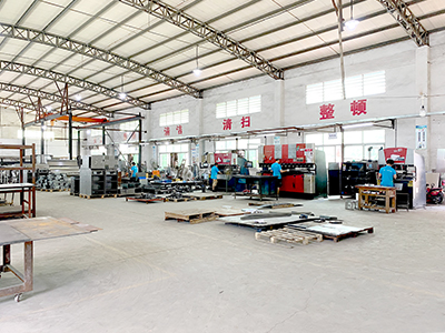 執(zhí)信環(huán)保廠房內